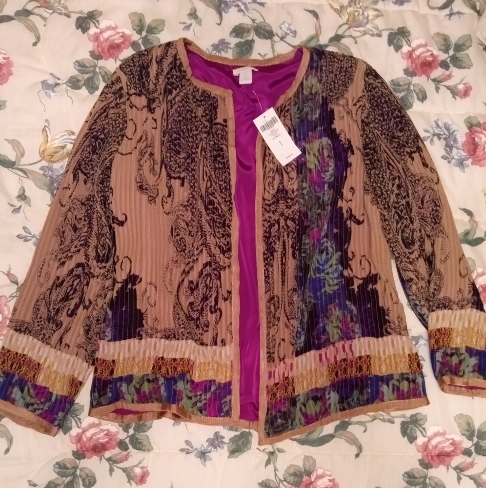 Vintage 90s Chico's jacket